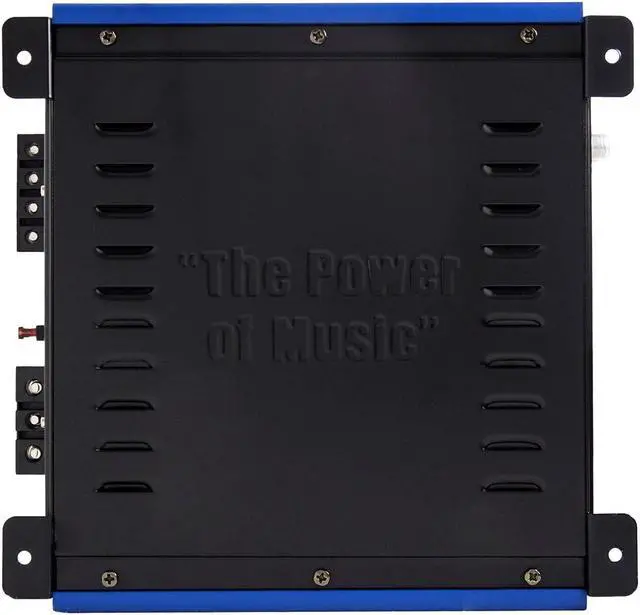 Alt view image 4 of 6 - PDX-1000.2 PowerDriveX 1000 Watt 2 Channel Exclusive Blue A/B Car Audio Stereo Amplifier System with Flexible Installation