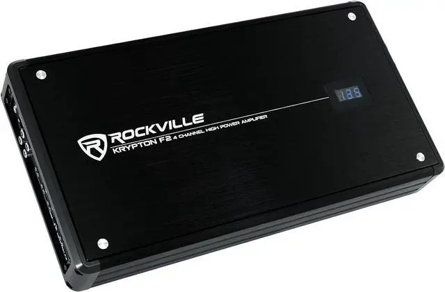 Main image of 2000w Peak/500w RMS Mono 1 Ohm Car Amplifier Amp+Remote