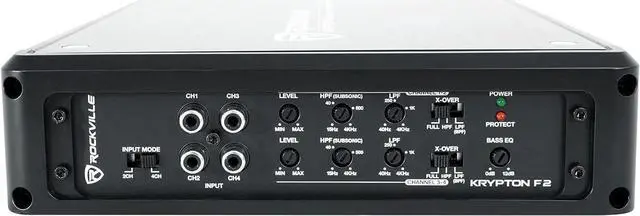 Alt view image 6 of 7 - 2000w Peak/500w RMS Mono 1 Ohm Car Amplifier Amp+Remote