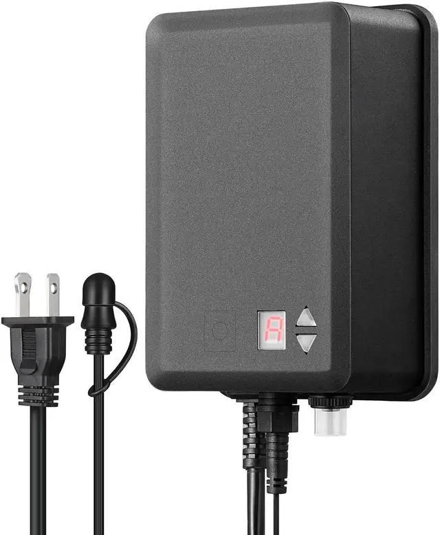 Main image of 100W Low Voltage Landscape Transformer with Photocell Sensor, Low Voltage Transformer 120V AC to 12V AC, Landscape Lighting Transformer for LED Outdoor Lights, Garden Lights, Spotlight