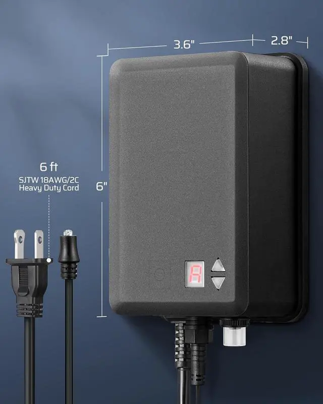 Alt view image 6 of 7 - 100W Low Voltage Landscape Transformer with Photocell Sensor, Low Voltage Transformer 120V AC to 12V AC, Landscape Lighting Transformer for LED Outdoor Lights, Garden Lights, Spotlight
