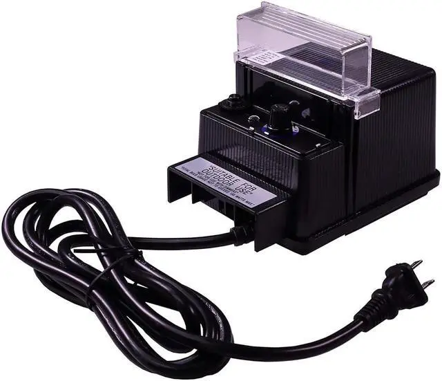 Alt view image 3 of 7 - 150W Watt AC to 12V Volt LED & Halogen -120V Volt Low Voltage Landscape Lighting Indoor/Outdoor Weatherproof Transformer Electric Power Pack with Photocell Sensor - Black Case