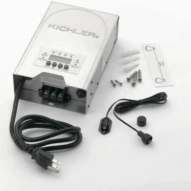 Alt view image 7 of 7 - 200-Watt 12V/15V Multi-Tap Low Voltage Landscape Lighting Transformer with Digital Timer - Programmable, Weatherproof, ETL Listed - Stainless Steel Box