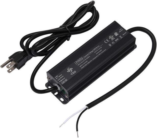 Alt view image 2 of 7 - 24V 300W LED Driver Transformer, IP67 Waterproof Constant Voltage Power Supply for Low Voltage LED Lighting