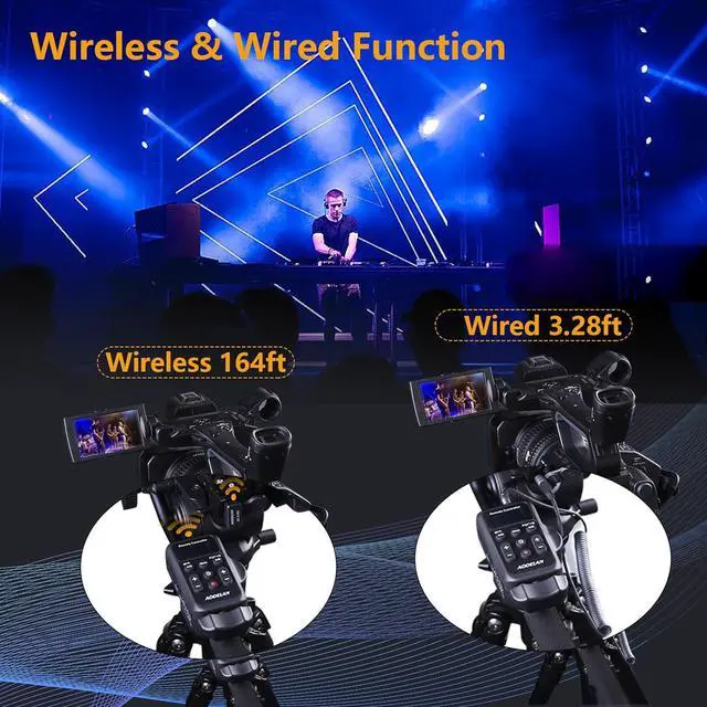 Alt view image 2 of 7 - Wireless Camcorder Lanc Zoom Controller, Wired Remote Control with 2.5mm Jack Cable, IRIS, Focus, Video Recording and Zoom Commander with Lanc or Remote Terminal for  XL1S XL2 XHA1 / NX5C