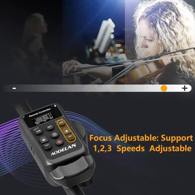 Alt view image 4 of 7 - Wireless Camcorder Lanc Zoom Controller, Wired Remote Control with 2.5mm Jack Cable, IRIS, Focus, Video Recording and Zoom Commander with Lanc or Remote Terminal for  XL1S XL2 XHA1 / NX5C