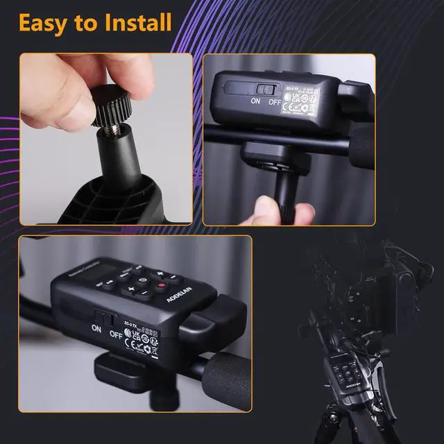 Alt view image 7 of 7 - Wireless Camcorder Lanc Zoom Controller, Wired Remote Control with 2.5mm Jack Cable, IRIS, Focus, Video Recording and Zoom Commander with Lanc or Remote Terminal for  XL1S XL2 XHA1 / NX5C