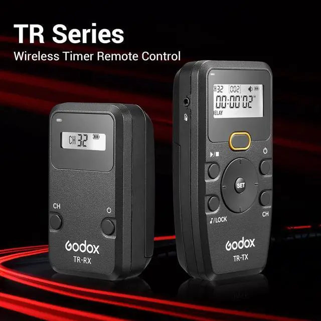 Alt view image 2 of 7 - TR-C1 TR-C3 Remote Shutter Release for , Wireless Shutter Release Intervalometer Compatible for  R7 R6II R5 R RP 1Ds Mark III 5D Mark III 7D 6D 5D 90D 80D 70D 1200D G10 EOS M6 M6II M5