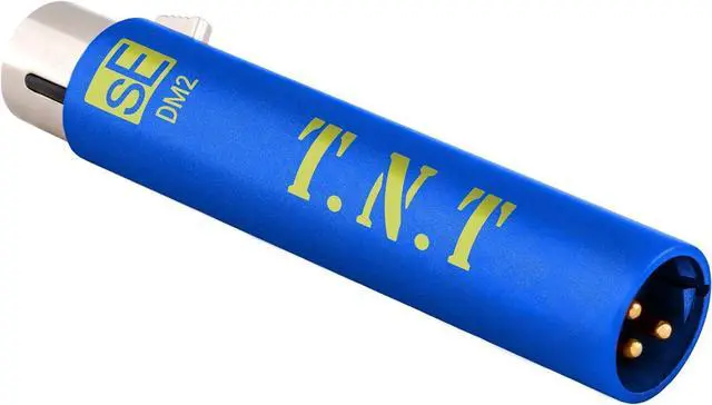 Alt view image 2 of 7 - DM2 TNT Active In-Line Mic Preamp with High-Grade FETs, Eight Load Settings and All-Metal Housing