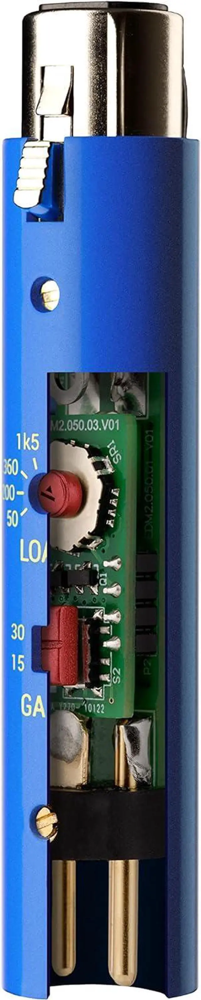 Alt view image 5 of 7 - DM2 TNT Active In-Line Mic Preamp with High-Grade FETs, Eight Load Settings and All-Metal Housing