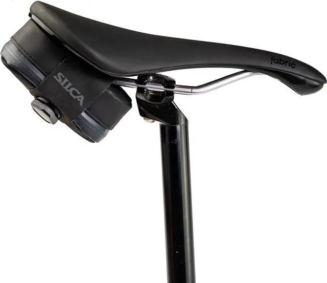 Alt view image 2 of 7 - Bike Bag w/BOA Closure System | Waterproof YKK Zipper Storage | Bike Saddle Bag | Road Bike Bag | Small Bike Pouch | Bike Bags Under seat