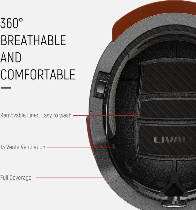 Alt view image 3 of 7 - BH51M Neo Smart Bluetooth Bike Helmet with Speakers & Built-in Microphone