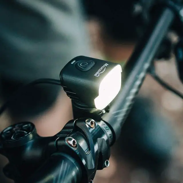 Alt view image 5 of 7 - MJ906S 4500 Lumen Front Bike Light, CREE LED IPX6 Waterproof Bike Light, Perfect LED Bike Light for Mountain Biking Road Biking Bike Helmet Light, USB Rechargeable Bike Lights
