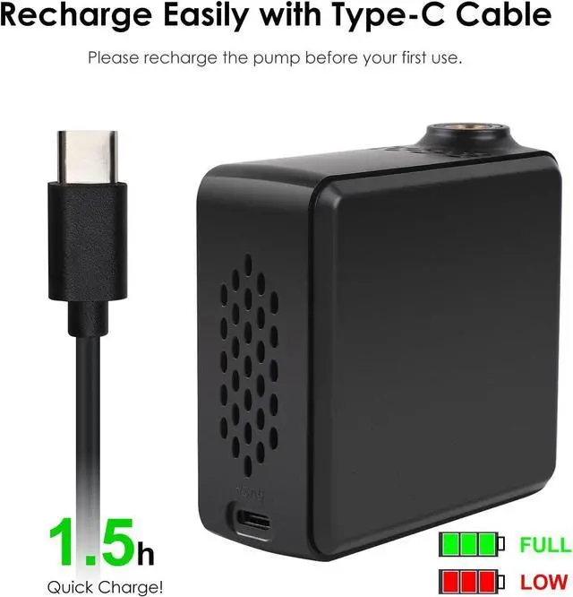 Alt view image 5 of 7 - Air Pump Electric Mini Tire Inflator Portable Air Compressor 150 PSI with Pressure Gauge Cube Floor Pumps, Digital Display Tires Inflatable for Bicycle,E-Bike,Motorbike,Football,Basketball