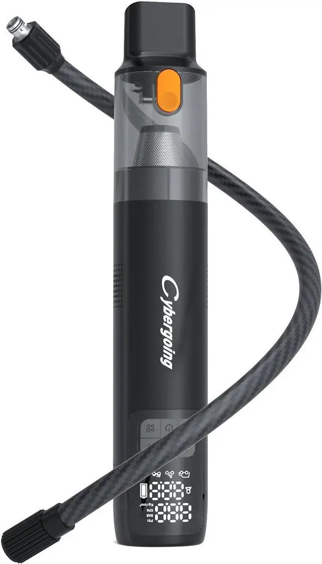 Main image of Tire Inflator Portable Air Compressor 150 PSI & Handheld Car Vacuum Cordless 10000Pa, 2 in 1 Rechargeable Hand Vacuum Tire Pump with LED Screen for Car, Motorcycle, Bike, Ball