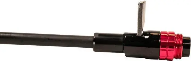 Alt view image 4 of 6 - Gravelero Mini Bike Pump | high Volume Gravel/Mountain/Road | Alloy Body w/Hose and Locking Chuck | Presta and Schrader Head | Micro Hand Pump for tubed/tubeless Tires | Bike Hand Pump