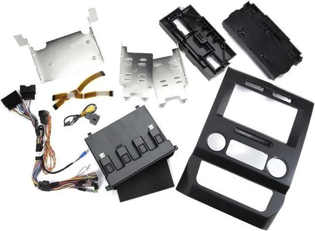Main image of KIT-FTR1 Dash Kit and T-Harness for Newer Ford Trucks with 4.3 inch Screen (ADS-MRR or ADS-MRR2 Module Also Required)