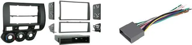 Alt view image 6 of 7 - 07-08 Honda Fit Radio Install Kit & Scosche HA10B Compatible with Select 2006-14 Honda Vehicles Wire Harness for Aftermarket Stereo Installation with Color Coded Wires