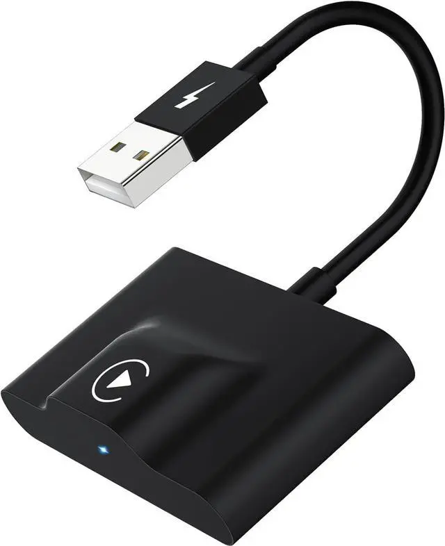 Main image of CarPlay Wireless Adapter for Factory Wired CarPlay 2024 Upgrade Plug & Play Dongle Converts Wired to Wireless for Cars from 2015 & iPhone iOS 10+