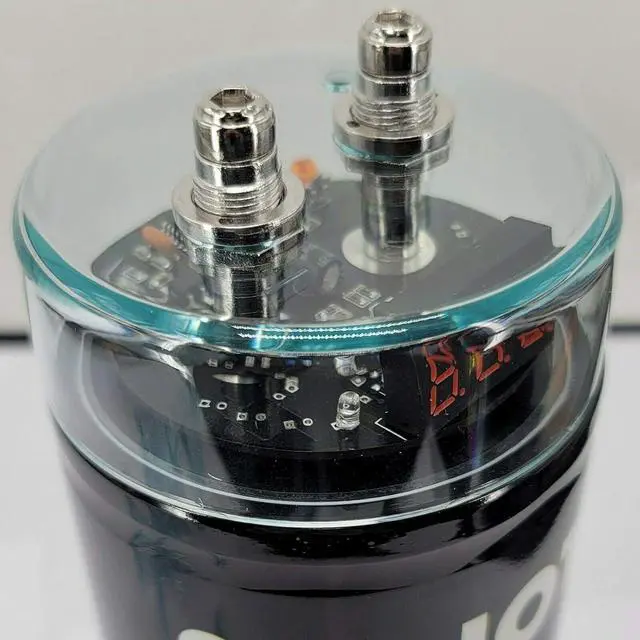 Alt view image 4 of 7 - at-3.5 Farad Capacitor with Car Audio 3500 Watts Power 12V Car Digital Power and Audiotek Complete BCC4AB 4 Gauge Amplifier Installation Wiring Kit Blue