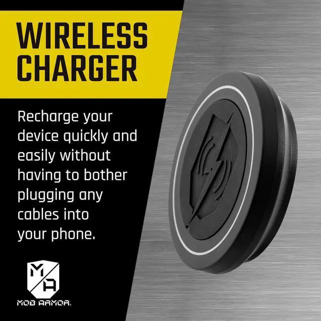 Alt view image 2 of 7 - Magnetic Wireless Charger - Magnet Phone Charger for Car - Power Up Charge on Magnet Car - Phone Wireless Charging - Andriod & iPhone Charging Station Car - Truck Accessories.