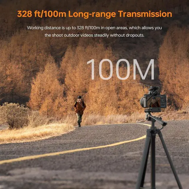 Alt view image 7 of 7 - BoomX-D2 - Wireless Microphone System for Cameras, Camcorders, Smartphones, Laptops, Compact Wireless Lavalier Lapel Microphone with Safety Audio Track, Noise Reduction, 328' Range, Low Latency