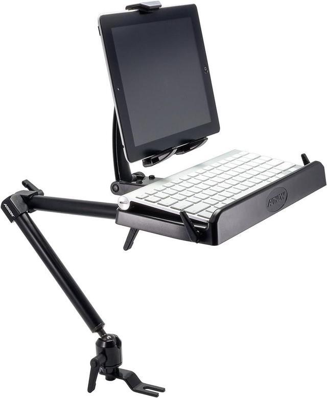 Alt view image 2 of 4 - Tablet And Keyboard Tray Combo Car Mount | Tablet Holder For Car | Professional-Grade Durability | Easy Installation | Keyboard Tray | Fits iPad and Samsung Tablets