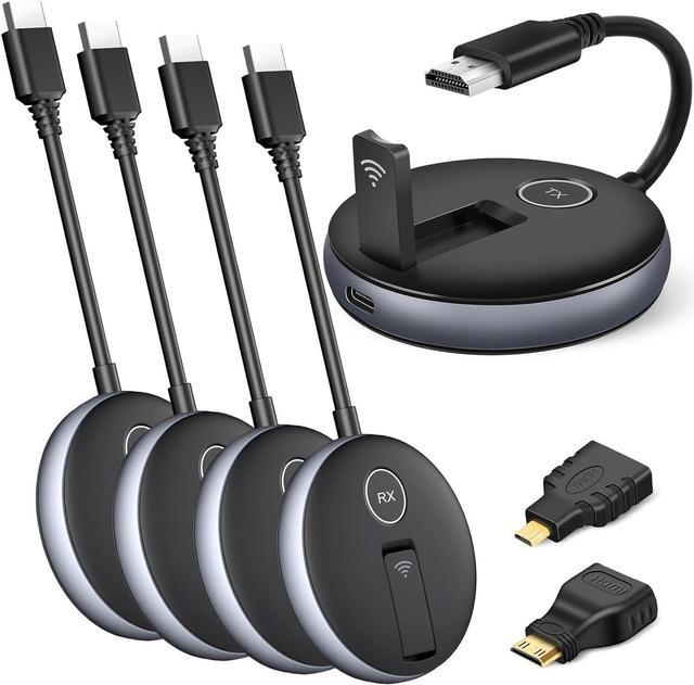 Wireless HDMI- One Transmitter and Two Receivers, Wirelessly