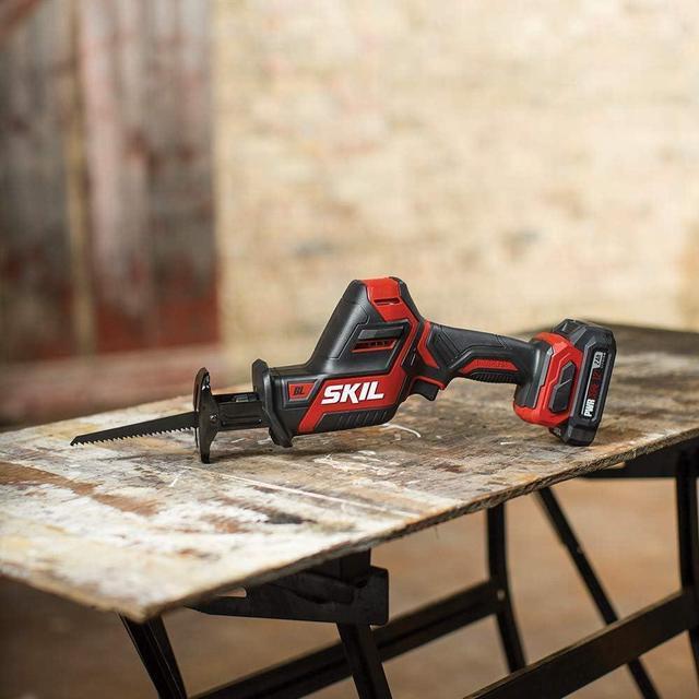 Alt view image 2 of 6 - PWR CORE 12 Brushless 12V Compact Reciprocating Saw Kit, Includes 2.0Ah Lithium Battery and PWR JUMP Charger - RS582802