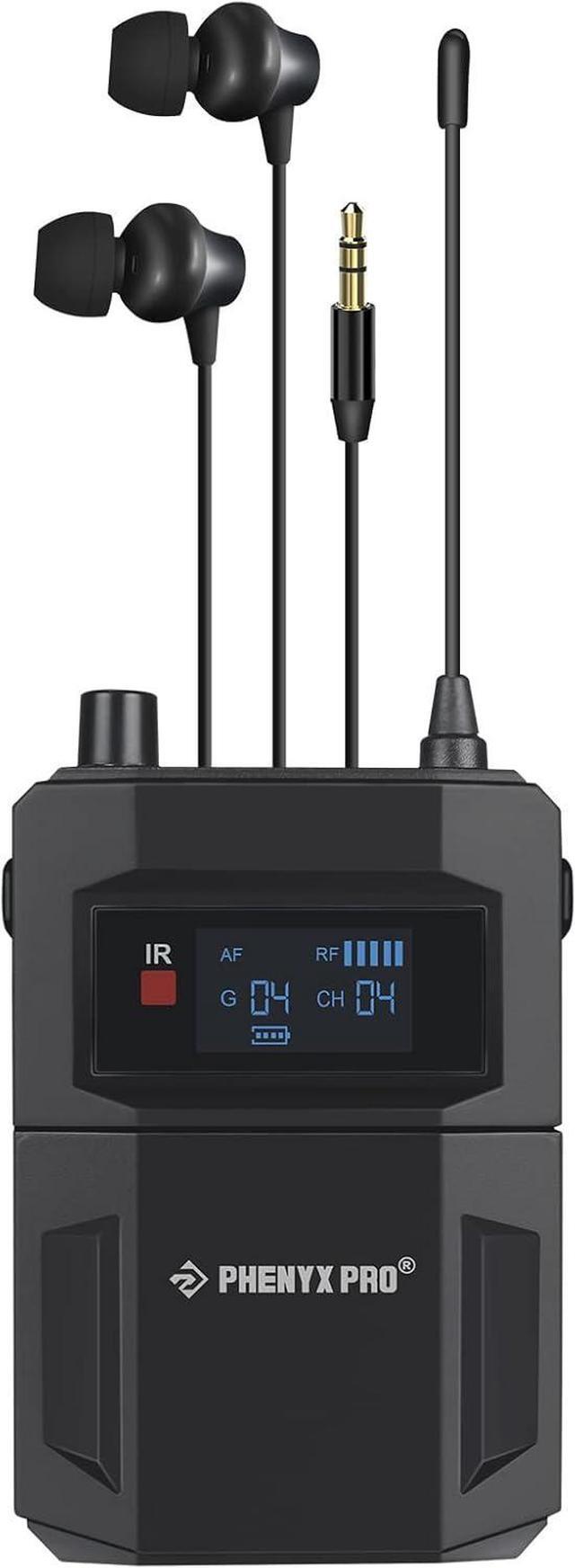 Alt view image 7 of 7 - PTM-11/PTM-22 MONO Wireless in Ear Monitor System Bodypack Receiver, Performance with Adjustable Frequencies
