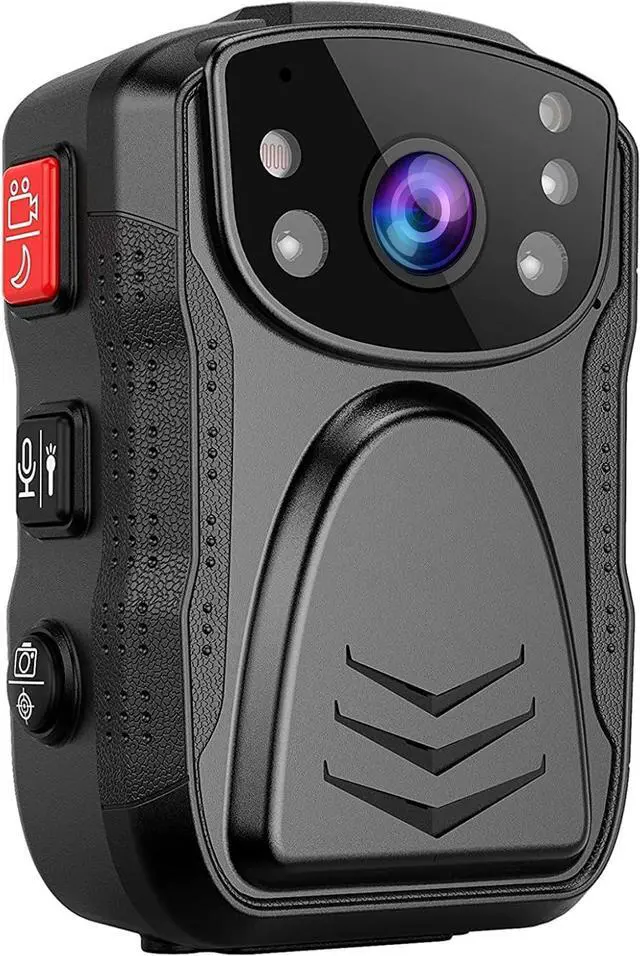 Main image of PatrolMaster 1296P UHD Body Camera with Audio (build-in 64GB), 2 Inch Display, Night Vision, Waterproof, Shockproof, Body Worn Camera with Compact Design, Police Camera for Law Enforcement