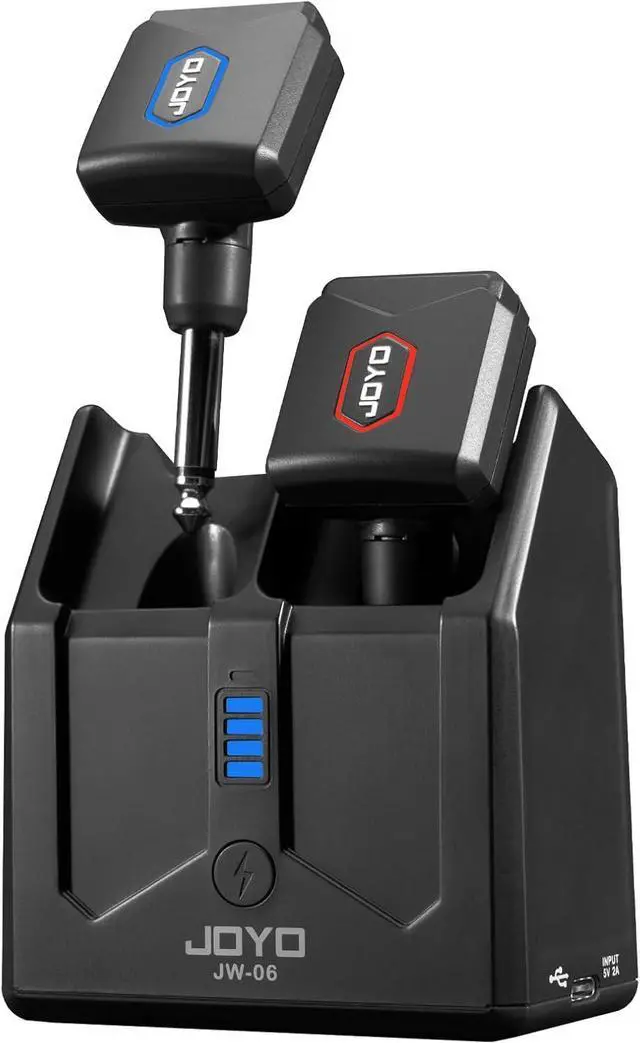 Main image of 5.8Ghz Mini Wireless Guitar System with Portable Charging Case Wireless Transmitter and Receiver 4 Working Channel for Electric Guitar Digital Wind Instrument Wireless System AInch Square Mini Device