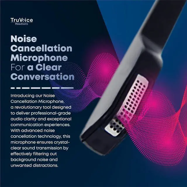Alt view image 4 of 6 - HD-500 Office and Call Center Wired QD Headset with Noise Canceling Microphone and HD Speakers - Compatible with Mitel, Nortel, Avaya, Poly, Polycom, Shoretel, Digium, ESI, Fanvil Desk Phones