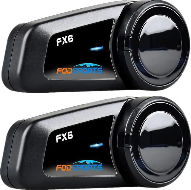 Main image of Motorcycle Bluetooth Headset FX6 1000m 6 Riders Group Motorbike Intercom Waterproof Universal Bluetooth Motorcycle Helmet Communication System Voice Dial/Usable On Charge