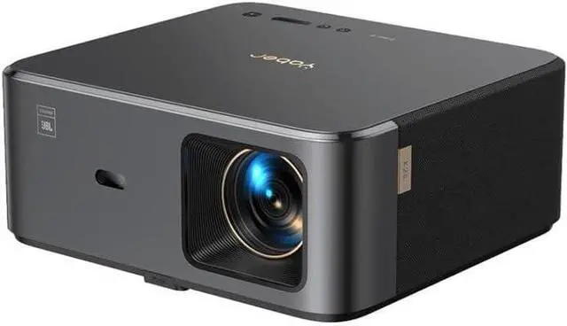 Alt view image 4 of 7 - Projector 4K with Android TV, YABER K2s 1000 ANSI WiFi 6 Bluetooth Projector,Sound by JBL, Dolby Audio, Auto Focus & Keystone,Native 1080P 4K Supported Outdoor Movie Projector with Netflix 7000+ Apps