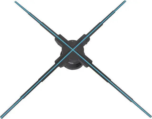 Main image of Large 3D Hologram Fan, Holographic Projector Display, 1280P HD LED Hologram Fan Stereo Advertising Machine Display with Audio for Christmas Halloween Party Home Decor 80cm/31.5inch