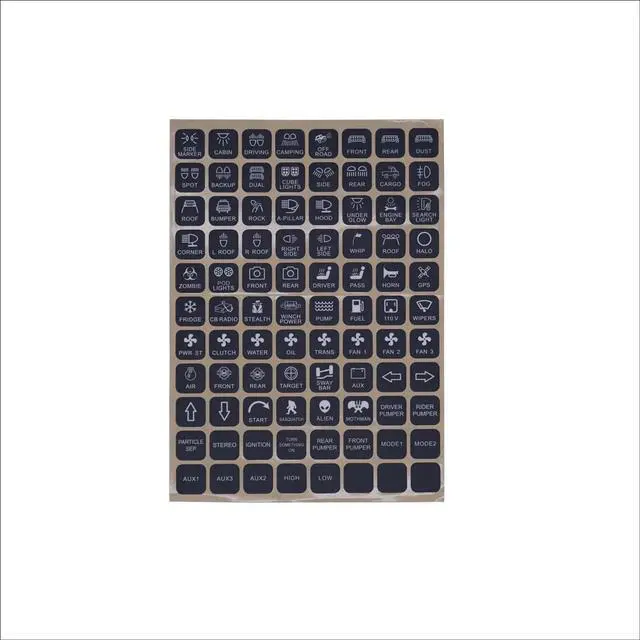 Alt view image 4 of 6 - TACO8 8 Gang Lower Dash Switch Panel Compatible with Toyota Tacoma 2016 to Current