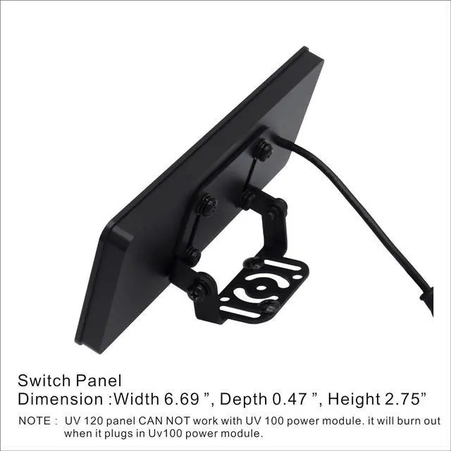 Alt view image 4 of 6 - UV120 12 Gang Switch Panel Power System for 12V Battery Vehicle and Boat
