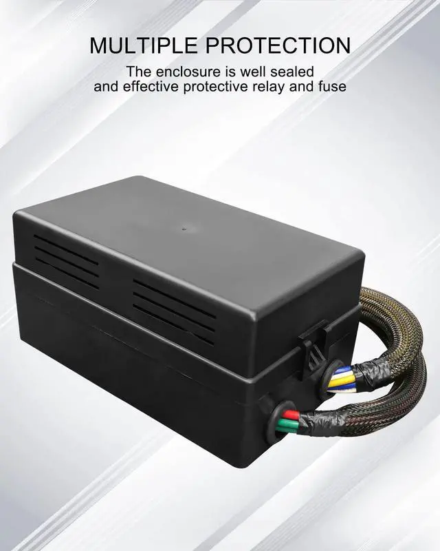 Alt view image 4 of 5 - 12V Fuse Relay Box 15 Slots with Pre-Wired, Universal Waterproof Relay Box ATC/ATO Fuse Holder and 10 Slots Relay Panel, Relay Socket Box for Automotive Car Truck Marine Boat