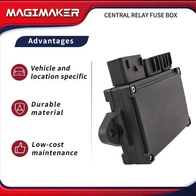 Alt view image 4 of 7 - Central Relay Fuse Box 37700-115-0000 Compatible with Hisun UTV ATV 400 500 700, for Massimo MSU500 MSU700, for Coleman UT400 UT500 UT700, for Axis 500 700 Replace 37700-115H-0000