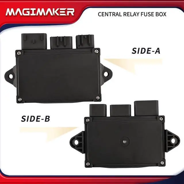 Alt view image 5 of 7 - Central Relay Fuse Box 37700-115-0000 Compatible with Hisun UTV ATV 400 500 700, for Massimo MSU500 MSU700, for Coleman UT400 UT500 UT700, for Axis 500 700 Replace 37700-115H-0000