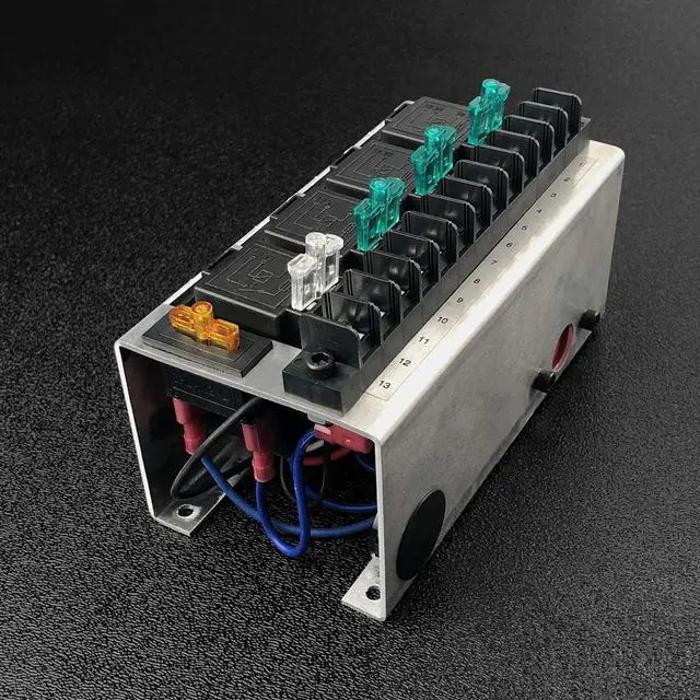 Alt view image 5 of 7 - SpeedWare Fused Relay Panel Box and 12vDC Wiring Kit (4 Relay)