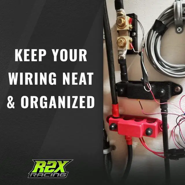 Alt view image 6 of 7 - 4 Post Power Distribution Block Bus Bar Pair with Cover - Made in The USA - 400 Amp Rating  Marine Bus Bar, Automotive, and Solar Wiring  Battery Terminal Distribution Block - (Set of 2)(5/16)