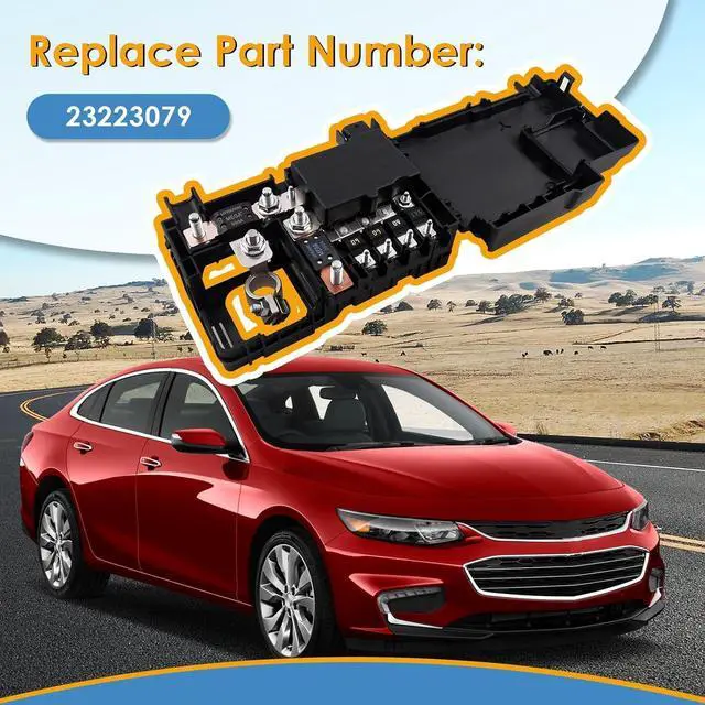 Alt view image 3 of 7 - Battery Distribution Engine Compartment Fuse Block, Compatible with 2014-2016 Chevrolet Malibu, Replace OE# 23223079