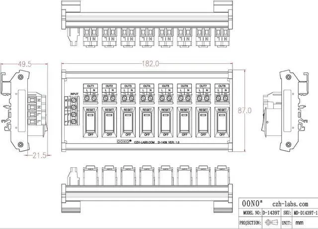 Alt view image 5 of 7 - Triple ANL Fuse Block