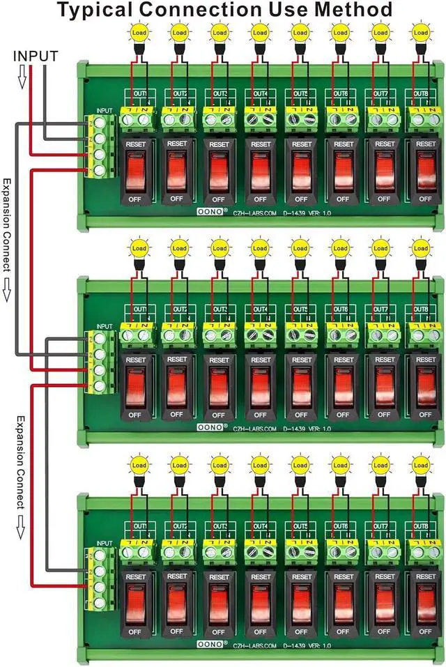 Alt view image 6 of 7 - Triple ANL Fuse Block