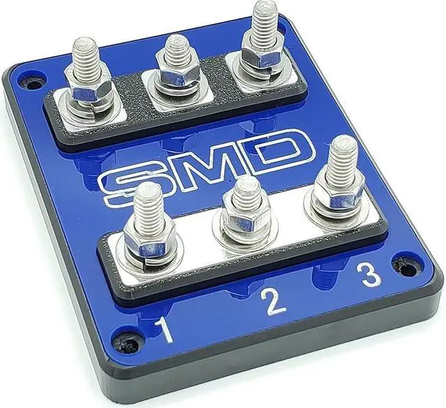 Alt view image 3 of 7 - DC Power Fuse Distribution Strip Module (18 Position, Screw Mount)