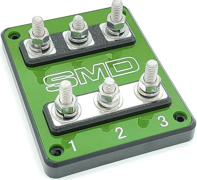 Alt view image 5 of 7 - DC Power Fuse Distribution Strip Module (18 Position, Screw Mount)