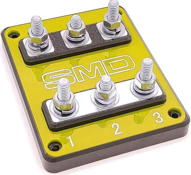Alt view image 7 of 7 - DC Power Fuse Distribution Strip Module (18 Position, Screw Mount)