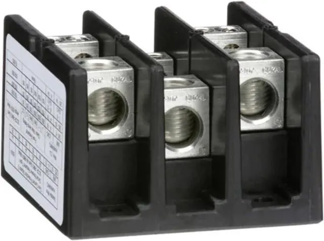Main image of LFD2570-3 Power Distribution Block (Replaces 0LD25703Z) AMPS(175)-Volts(600VAC)